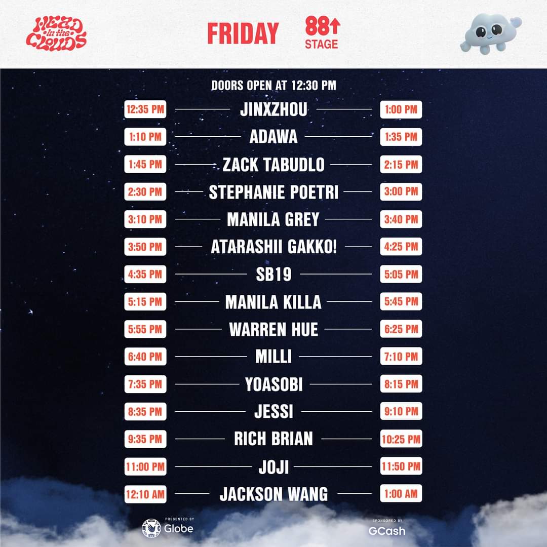 𖤘 wtb lfs head in the clouds hitc manila vip ticket siguro ??? 

price of 1 ticket only if it's fine since my faves are on day 1's set list (early ng manila grey ssjdhdjs)

not 100% sure, just drop offers 🖤 i may change my mind BAHAHA