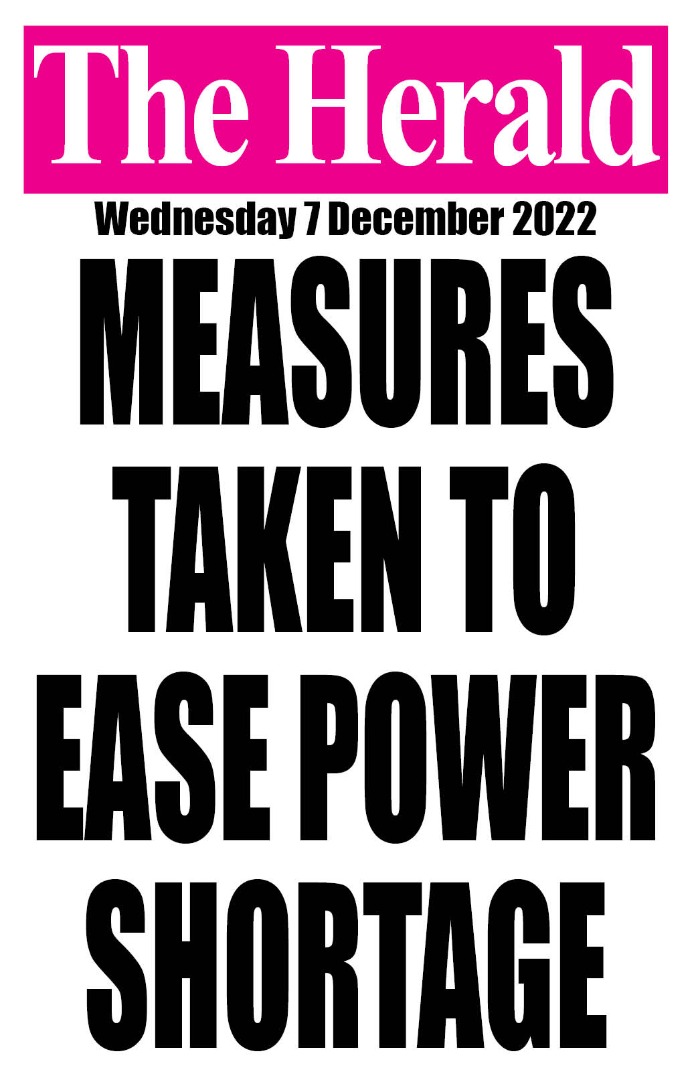 The Herald Zimbabwe on Twitter: "Check out today's front and back pages:"