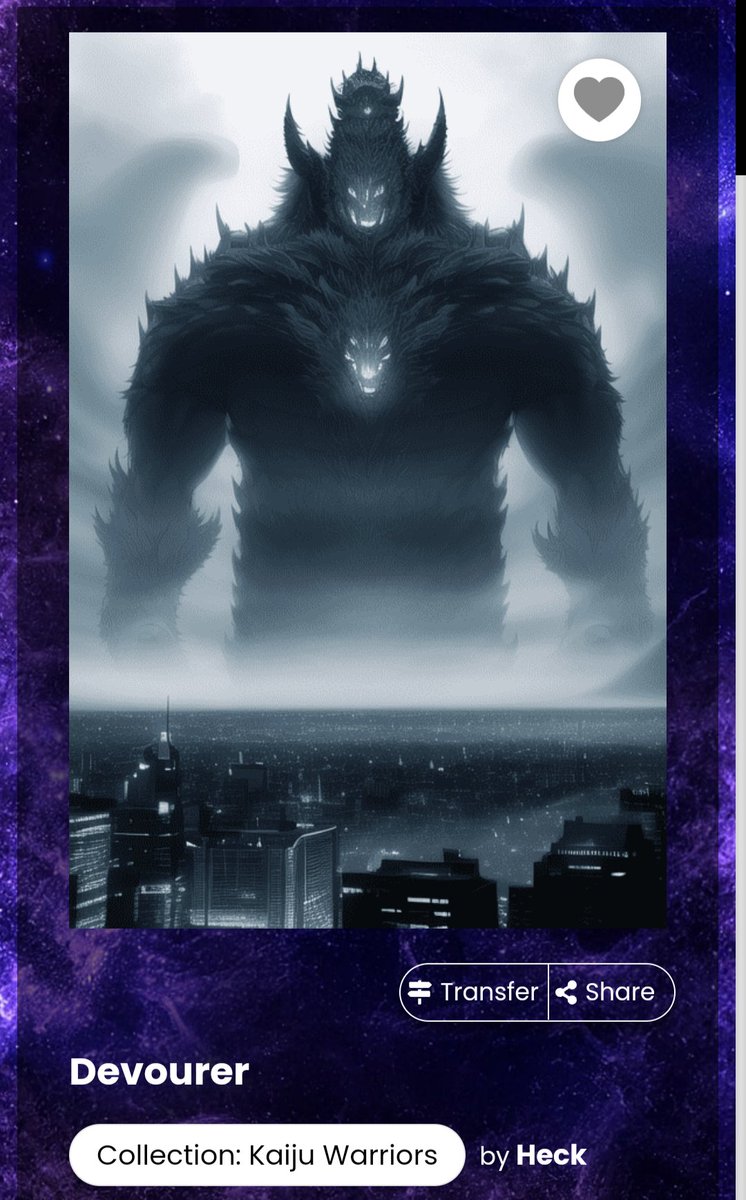 JWHOAMI's tweet photo. The Devourer, a being that is scarcely understood even in this world of giant beasties.

https://t.co/4u4bOfYGus https://t.co/2JwJ4m5i6J