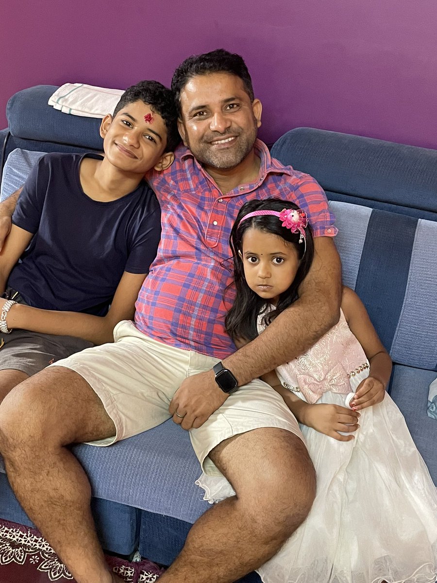 indubimal's tweet photo. With chhora &amp; chhori almost after 2 month. https://t.co/05V2ANx2Ev