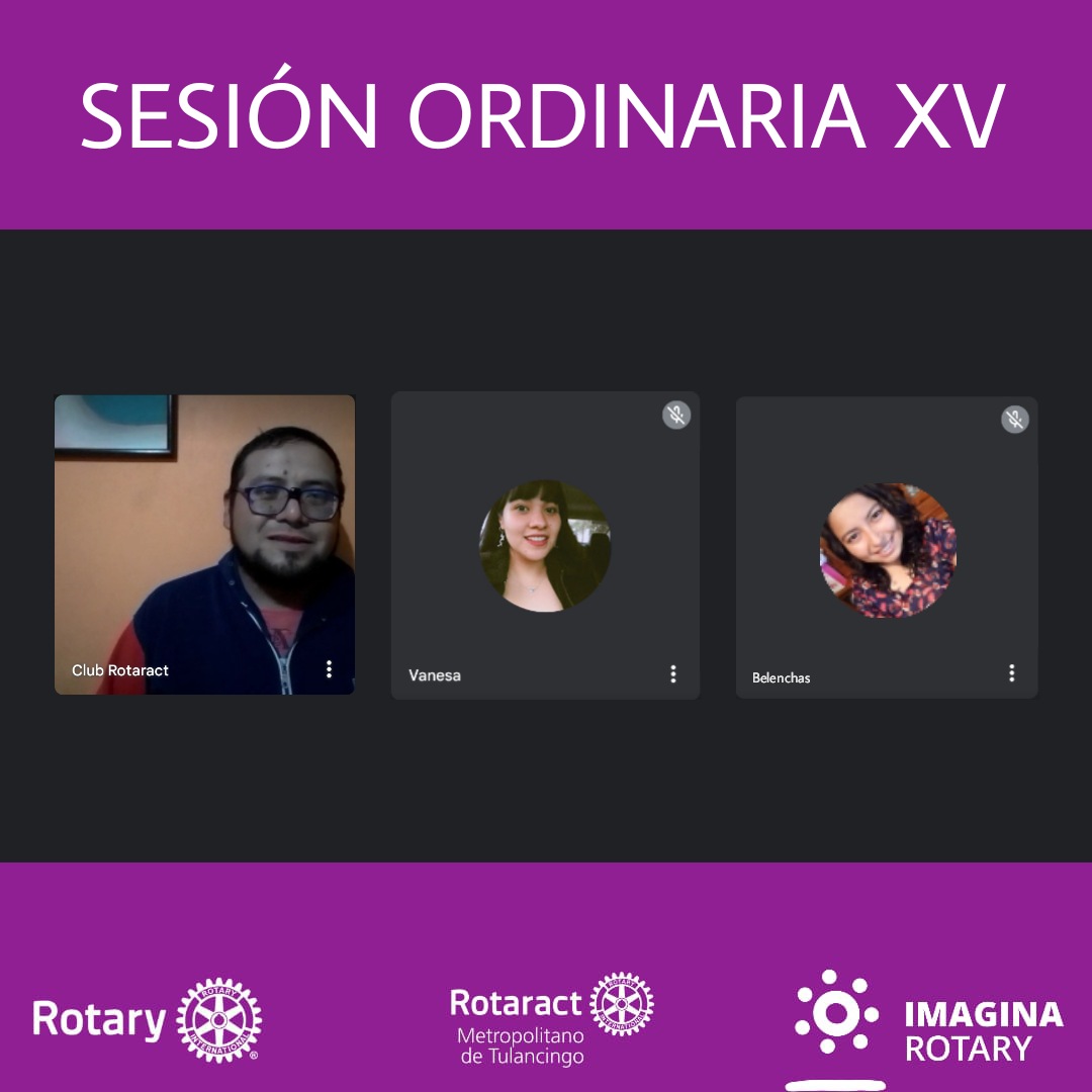 rotaractmett's tweet photo. Esta noche tuvimos nuestra sesión ordinaria número XV. Es un gusto poder saludarlos cada semana. 💖
#ImaginaRotary
#PoderMett
#FamiliaMett
#D4170 https://t.co/wvLhK1zdBm