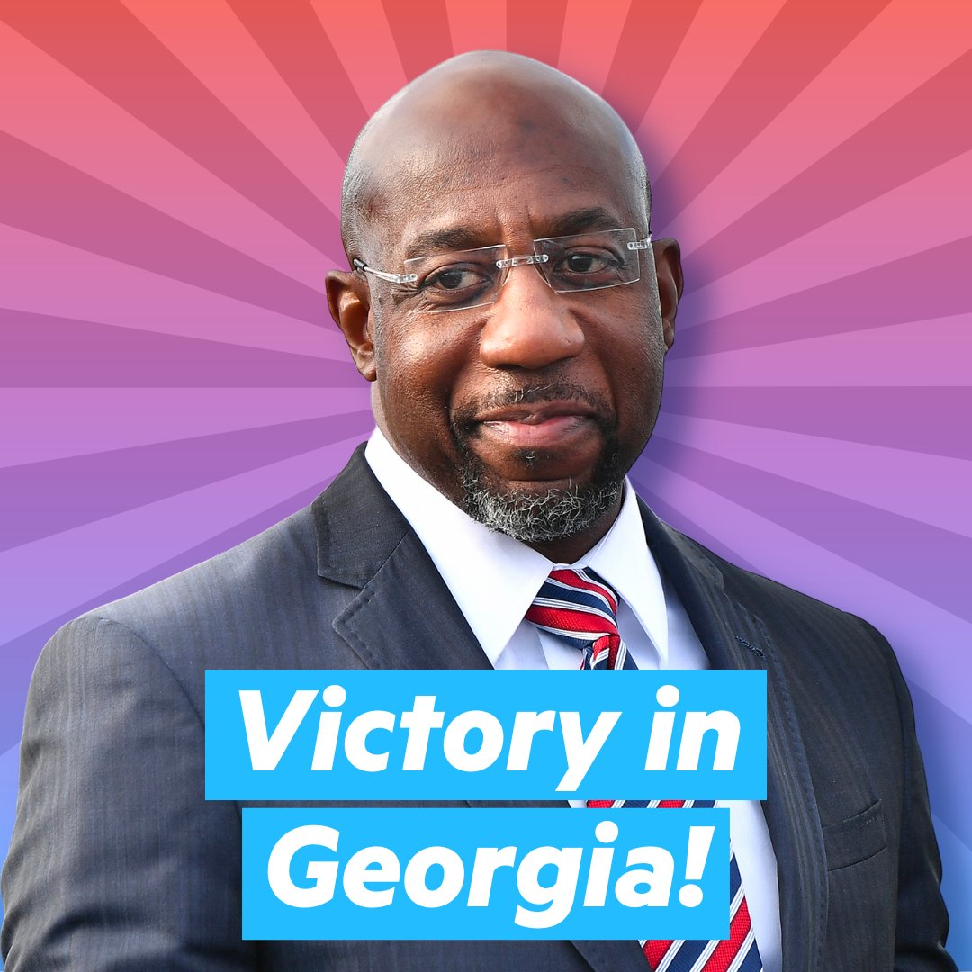 jewishaction's tweet photo. We did it! Voters turned out in RECORD NUMBERS to reelect Warnock, reject dangerous MAGA politics, and  strengthen Democrats' Senate majority.

Georgia voters, organizers, election workers, and volunteers made this possible.

Together we ensured the will of the people was heard. https://t.co/I95SivjcDg