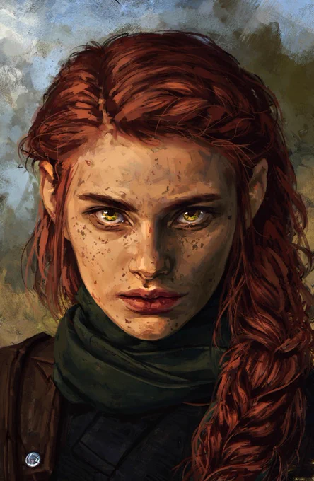 Half Wood-Elven/Half Human by Yorsy Hernandez 