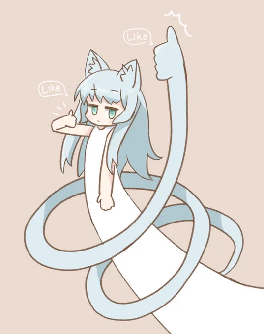 今年一番(胴体が)伸びた絵 