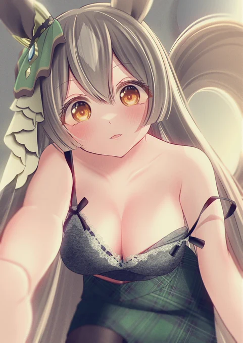 #今年も残りわずかなので今年一番伸びた絵を貼る#ウマ娘 #サトノダイヤモンド 絵を描き始めて7ヶ月、初めて1万超えのイイネを頂いた2枚です…嬉しかったなぁ(何度も再掲してごめんなさい) 