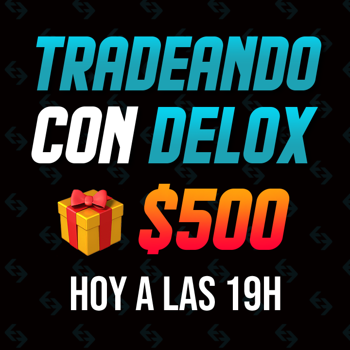 🎁 Sorteo $500 🎁

En el Tradeando con Delox de HOY sortearé x5 Bonos de 100 USDT en futuros de Bitget.
📌 youtu.be/i267U2RIyiY

Para participar:
1️⃣ Sígueme en Twitter
2️⃣ Haz Retweet de este Tweet
3️⃣ Regístrate en Bitget: partner.bitget.com/bg/2IneI3

¡Mucha suerte a tod@s! 🥰