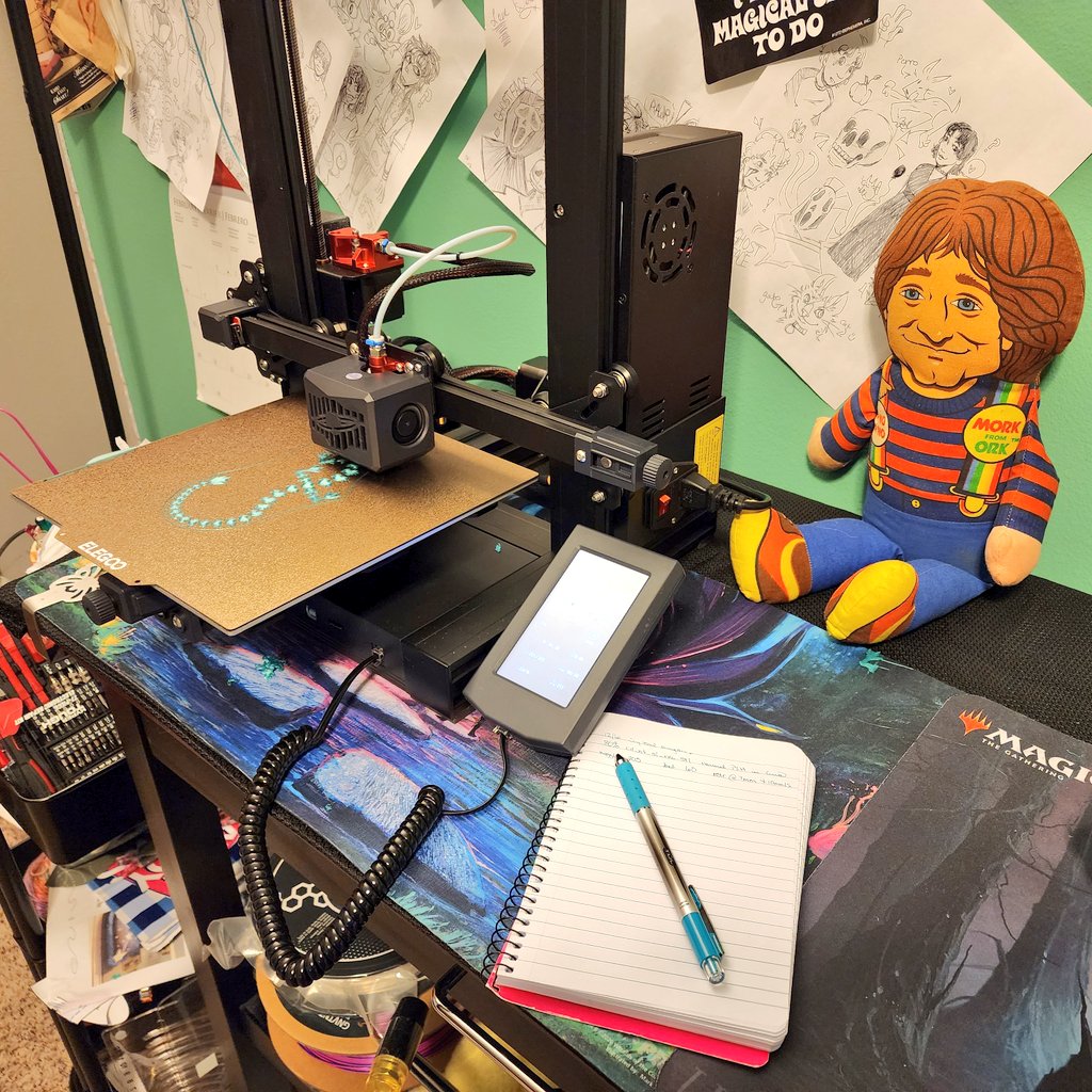 futurexmsmalcom's tweet photo. No more winging it. I will get these stupid settings perfect if it kills me.
#nomorestrings #3Dprinting #3dprint #nanunanu #gonnakillme https://t.co/18a30ITbYv