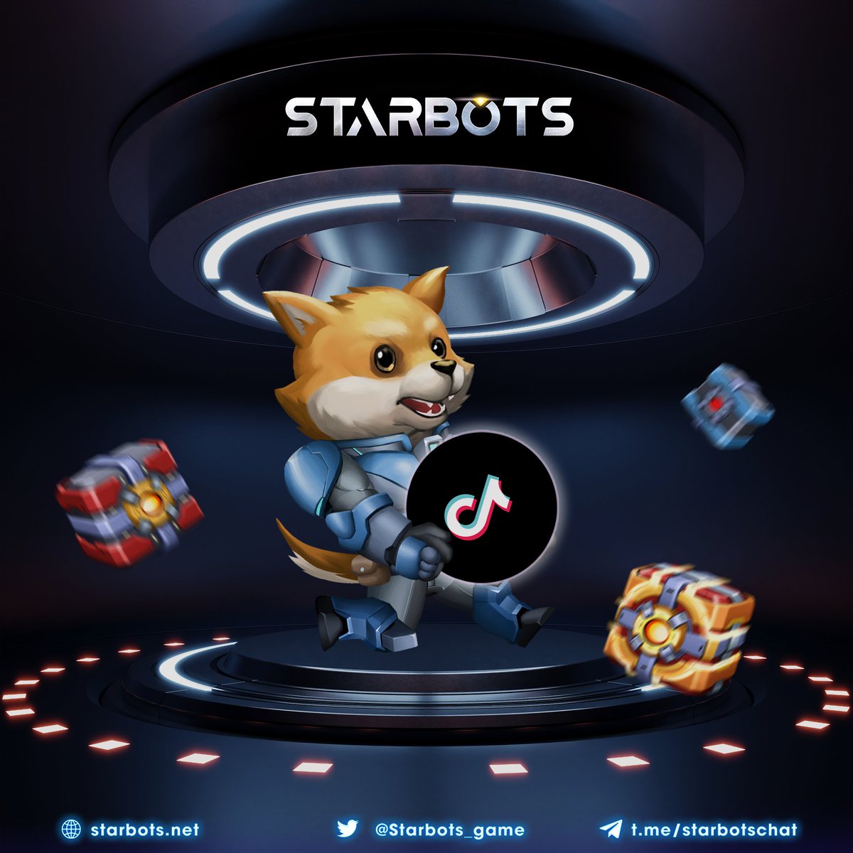 Starbots_game's tweet photo. [#STARBOTS TIKTOK]

Yippeeee!!!

The first video of Starbots is available on Tiktok! ❤️‍🔥
 
👉 https://t.co/MnW1hLy3xG 🤟

Follow us now!

#OpenBeta https://t.co/qk63M9oaLo