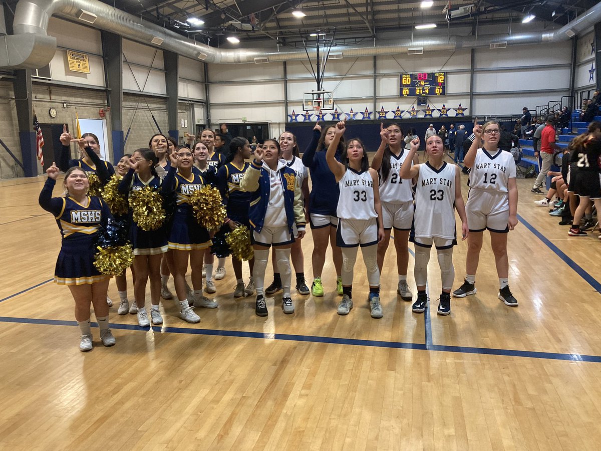 MSHSHoops's tweet photo. Girls win 60-12 over Norwalk to improve to 4-4 on the season. Valeria Serrano led the way with 26 points, 7 rebounds, 4 assists &amp; 6 steals. Migan Hernandez scored 10 for the Stars. #ShineOnStars⭐️ @breezepreps @latsondheimer @JamaalStreet @DamianCalhoun @SBLiveCA @LanceSmithTPC https://t.co/K8sdD7wyM2