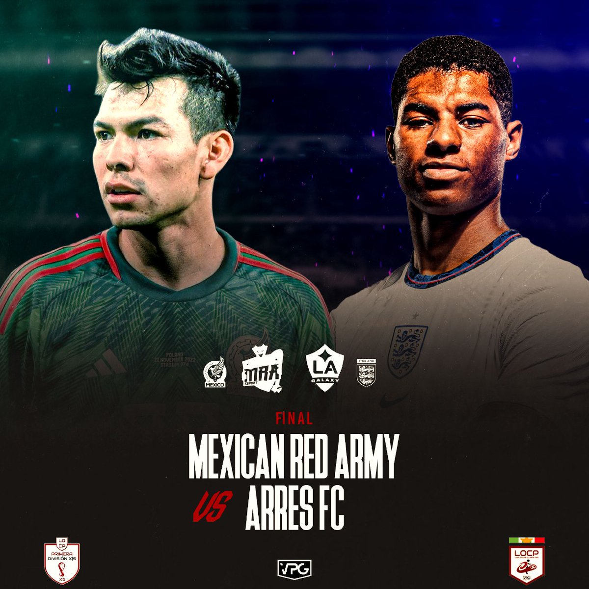 OnlineClubes's tweet photo. 🏆⭐ LIGA ONLINE CLUBES PRO 🏆⭐
🏆⭐ FIFA WORLD CUP XBOX SERIES X/S 🏆⭐
🏆⭐ GRAN FINAL QATAR 🏆⭐

⚽ | LOCP VPG XBOX SERIES X/S | 🏆
⚽ | Final | 🏆

Estos 2 grandes clubes se miden en la final de la liga de Xbox Series X/S!!

Suerte a los equipos que buscarán el Campeonato. https://t.co/feP8NoDG0J