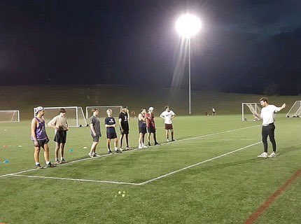 LeanderRaiders's tweet photo. A little conditioning. Leander Raiders getting ready for the season. Working hard. Players can’t wait. https://t.co/PQYfhDlX1b