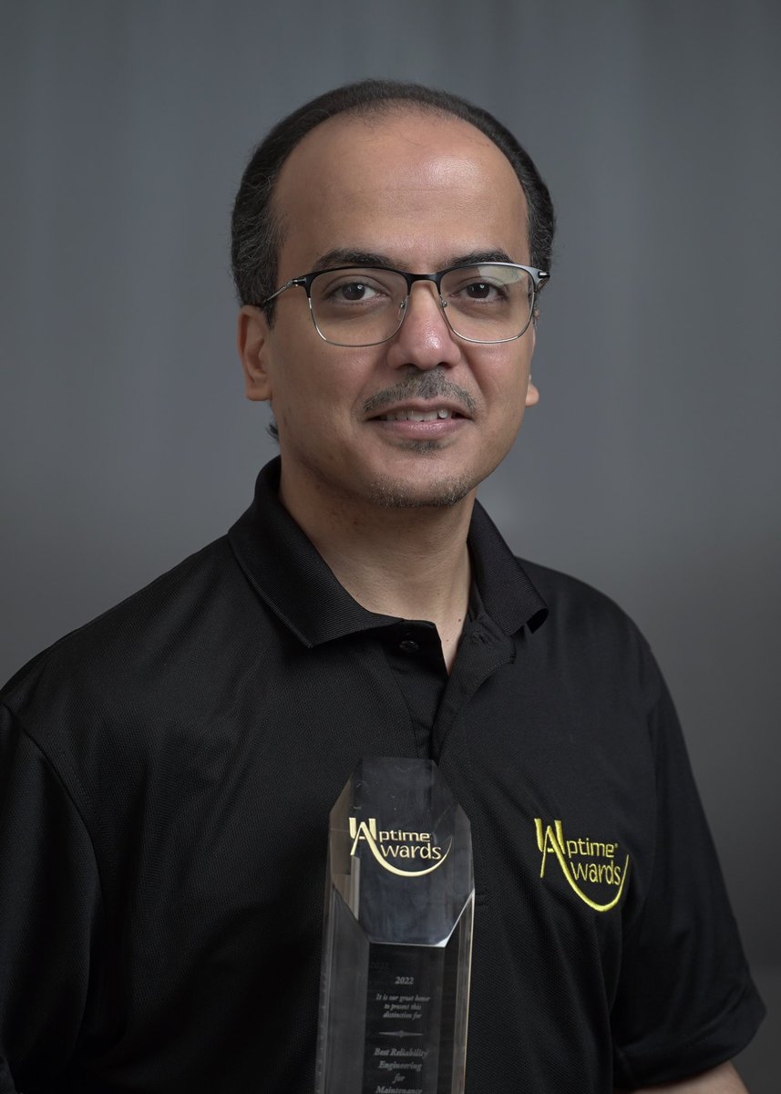 walid_suhaim's tweet photo. Today, we received the International “Uptime Award” at the 36th International Maintenance Conference for Best Reliability Program recognizing Berri Gas Plant excellence. Also, delivering a paper on how this program has helped us improving asset management performance.

#Aramco https://t.co/DLjb2CCA5k