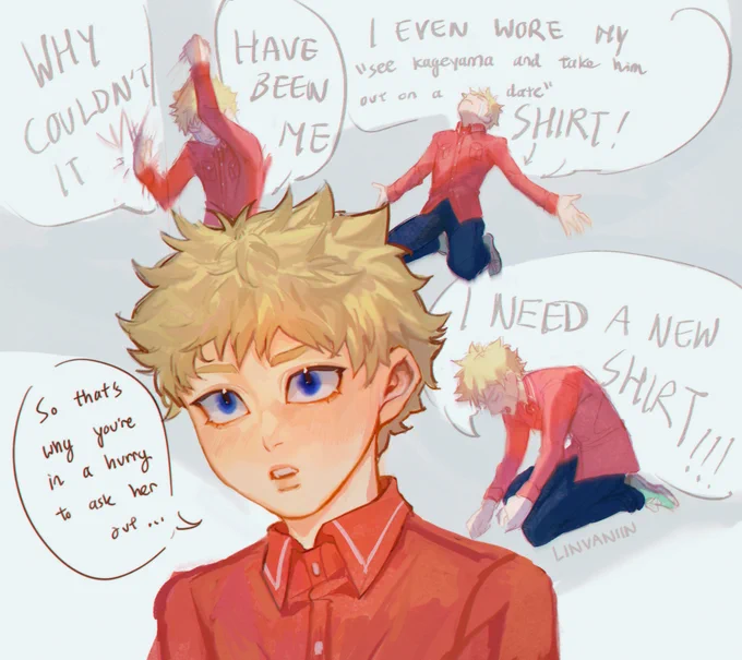teru is trying his best #mp100 
