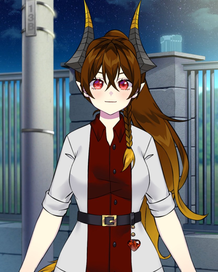 AtelierFreyna's tweet photo. BEHOLD, Through the power of alchemy I have crafted myself the body of an ALL MIGHTY DRAGON! ANYONE WHO WANTS TO MAKE ME WORK SHALL BE FAR TOO SCARED TO EVEN APROACH! Thank you @Sara_Hana99 for the fantastic art!

#Vtuber #ENVtubers #VTuberEN #VTuberUprising https://t.co/w6btrPFLDs