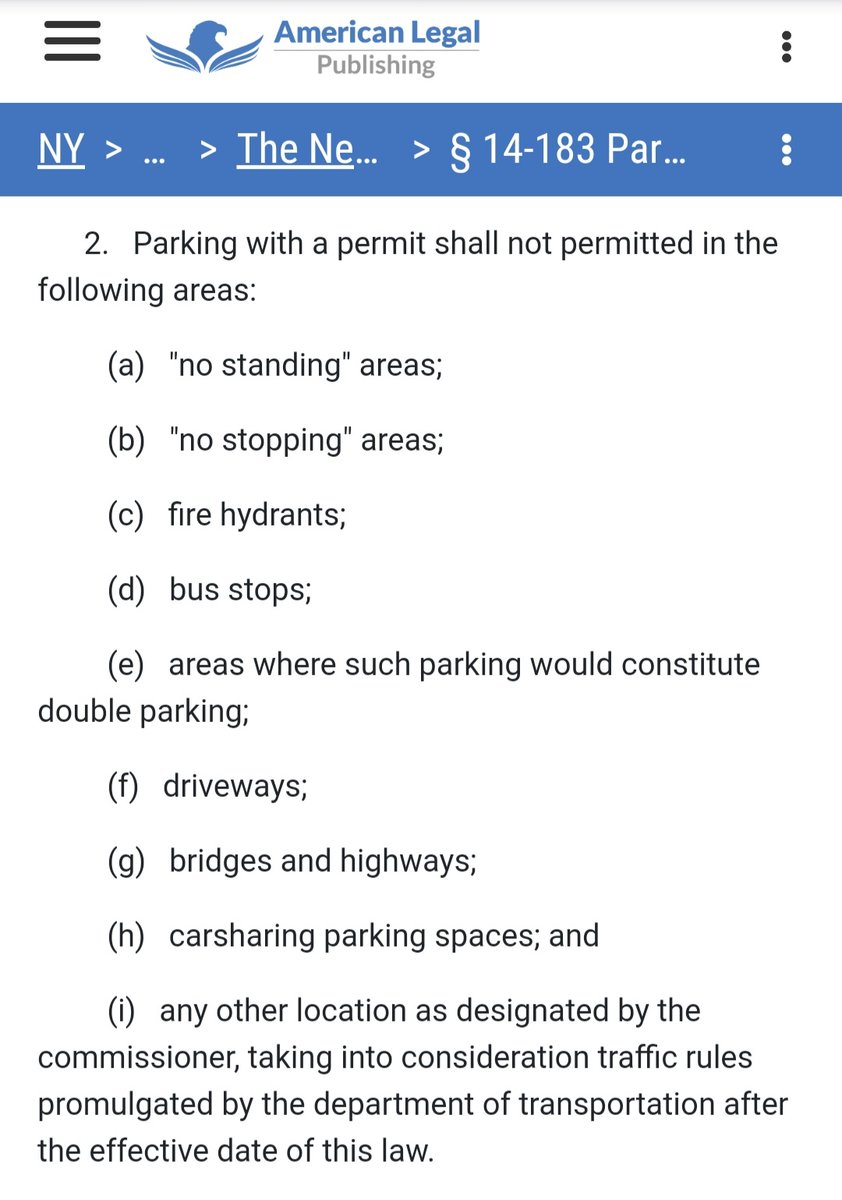 placardabuse's tweet image. Yet again, their was a dirty employee misusing a permit from the @BrooklynDA's office to get away with using a No Stopping zone as a personal parking spot.

#PlacardCorruption
#ZeroIntegrity