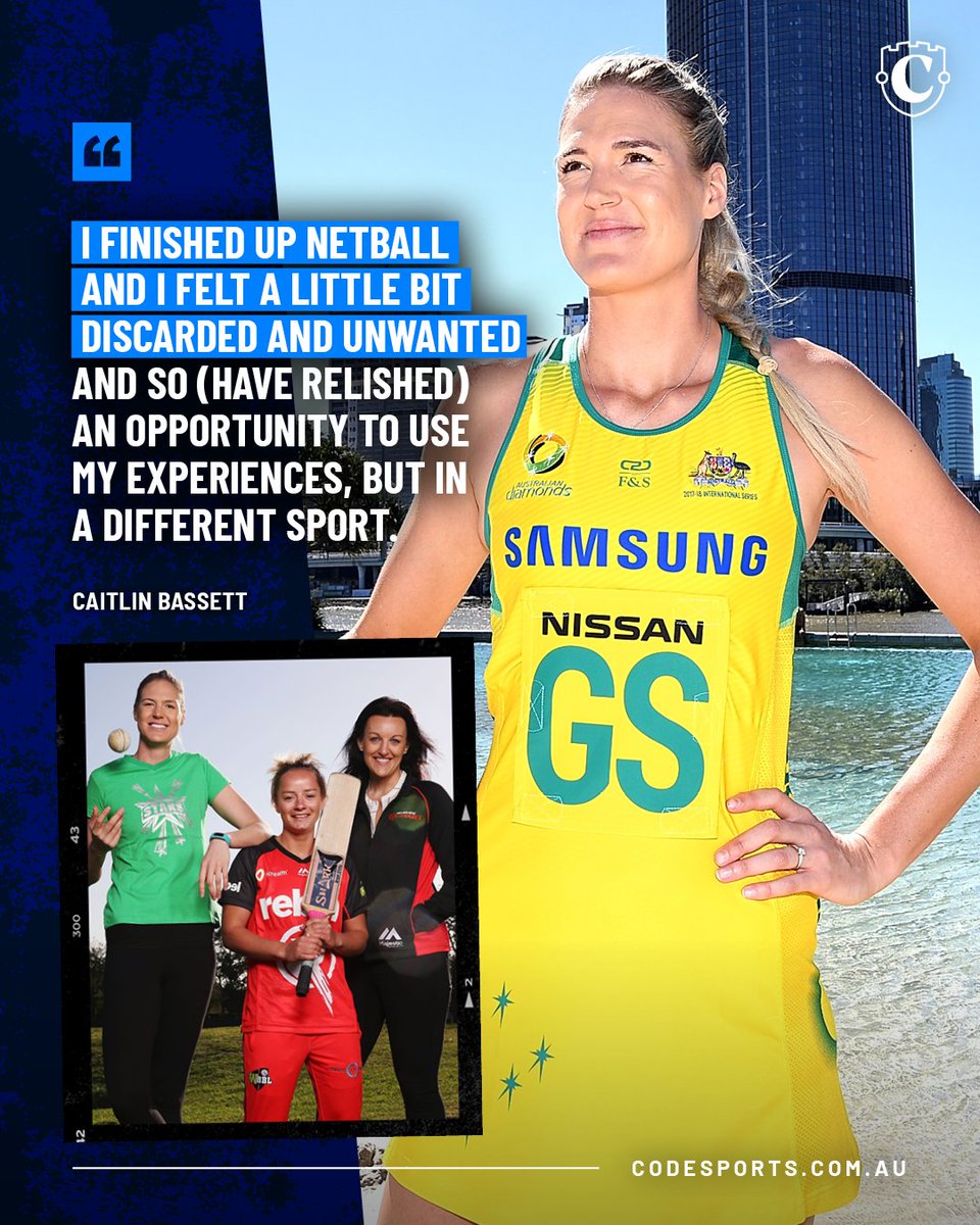 CodeNetball's tweet photo. .@SharelleMcMahon, @natmedhurst, @CBassNetball and @NatvonBertouch.

Some of #netball's biggest names now work in #cricket. @LindaCPearce investigates why. 🧐

▶️ STORY: https://t.co/XE82Tj3cDE https://t.co/T9Q5eeBqpQ