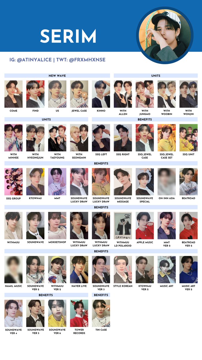 CRAVITY [NEW WAVE] — photocard template / wishlist 221206 ver