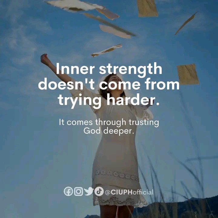 CIUPHofficial's tweet photo. Jesus said in John 15:5, “Apart from me, you can do nothing.” This is 100% true. We must always rely on Christ for strength. Our strength comes from Him and Him alone.

Sadly, may mga panahon na nalilimutan natin ito. Minsan, nape-pressure tayo dahil sa limitations natin. https://t.co/Ddkn3HJyMy
