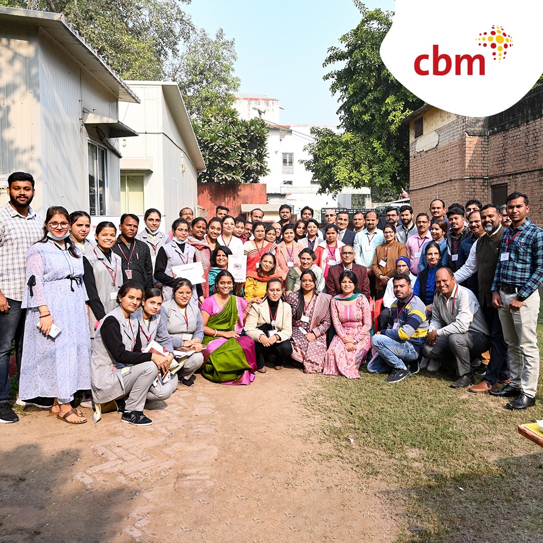 CBMIndia's tweet image. Nearly 50 participants from 16 hospitals participated in the training, who will then train the staff in their respective hospitals. Over 700 paramedical staff will be trained using this module to create inclusive #HealthCareForAll. (3/3) 
#IDPD #IDPD22 #Inclusion #Disability