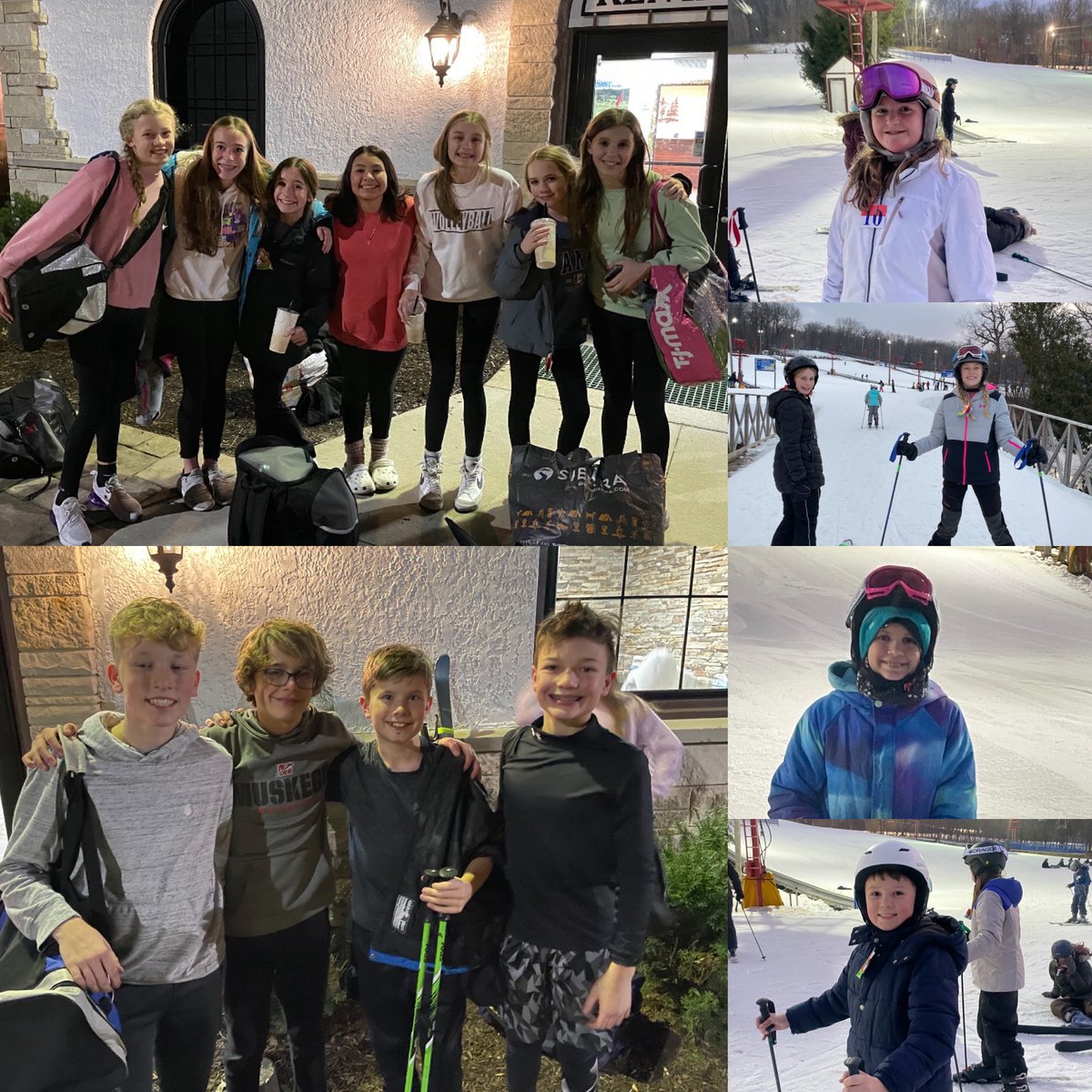 First official Ski Club of the school year ❤️ #mlmuskypride