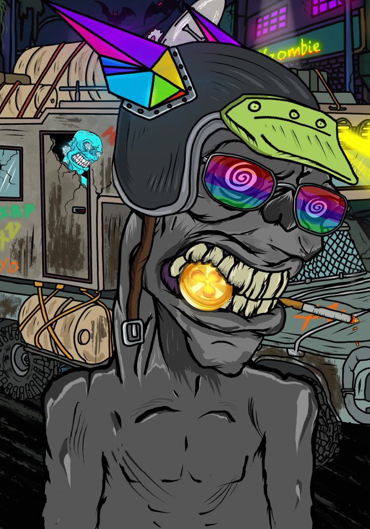 GBradXRP1's tweet photo. Check out this awesome trio of Zombies I have, all hand drawn by @xrplzombie @XDUDEZonXRPL @zANIMALz5K https://t.co/mqSwPCL1Mg