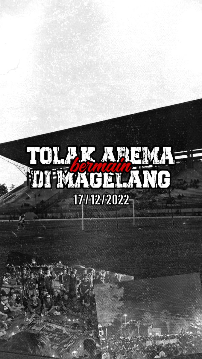 KLUB TAK PUNYA NURANI TAK BOLEH DATANG KE TANAH KAMI.
#UsutTuntas #UsutTuntasTragediKanjuruhan