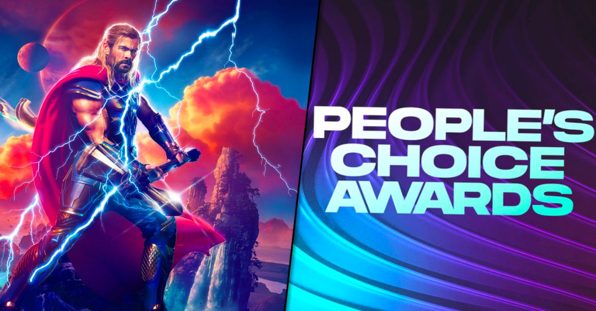 #Marvel star Chris Hemsworth wins Male Movie Star of 2022 for #Thor Love and Thunder at the #PCAs: 

https://t.co/ZcUPmaKyE7 https://t.co/eCx7xWc5el