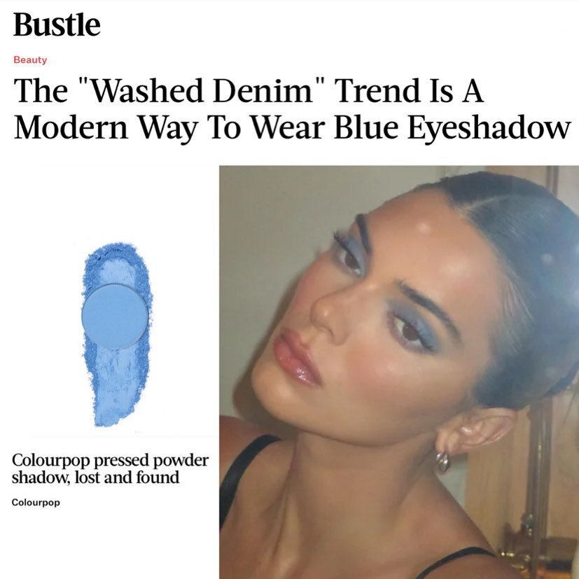 cldstyle's tweet photo. KENNY 👖🤍 Washed Denim Eye // @colourpopcosmetics shadow // Thank you @bustle
#KendallJenner #Colourpop #Bustle #CLDPR #beauty #cosmetics #makeup https://t.co/RGUd4YO5bt https://t.co/n6E8z9ukEx