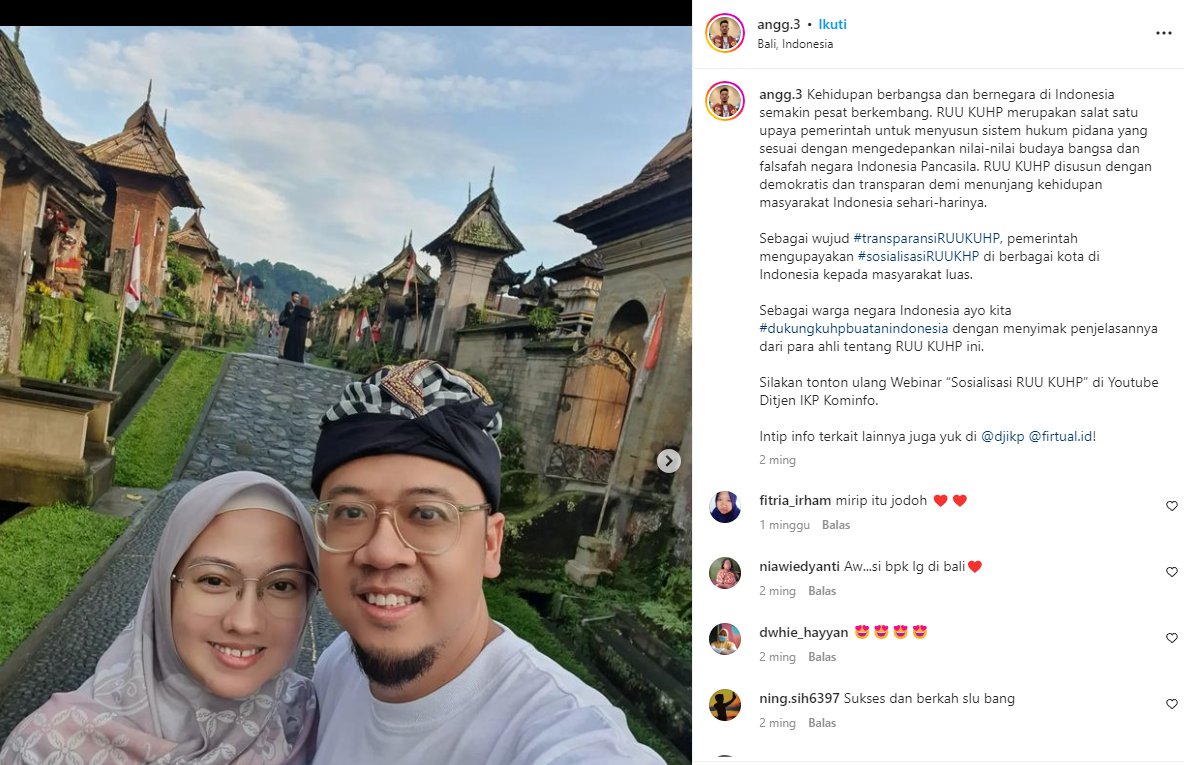 Seleb promo produk ❌❌❌
Seleb promo Undang Undang (lagi) ✅💕