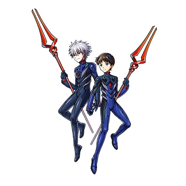 【カヲシン公式作品BOT】kawoshin official art bot on Twitter "【ヱヴァンゲリヲンXユニゾンリーグ】evangelion X unison league"