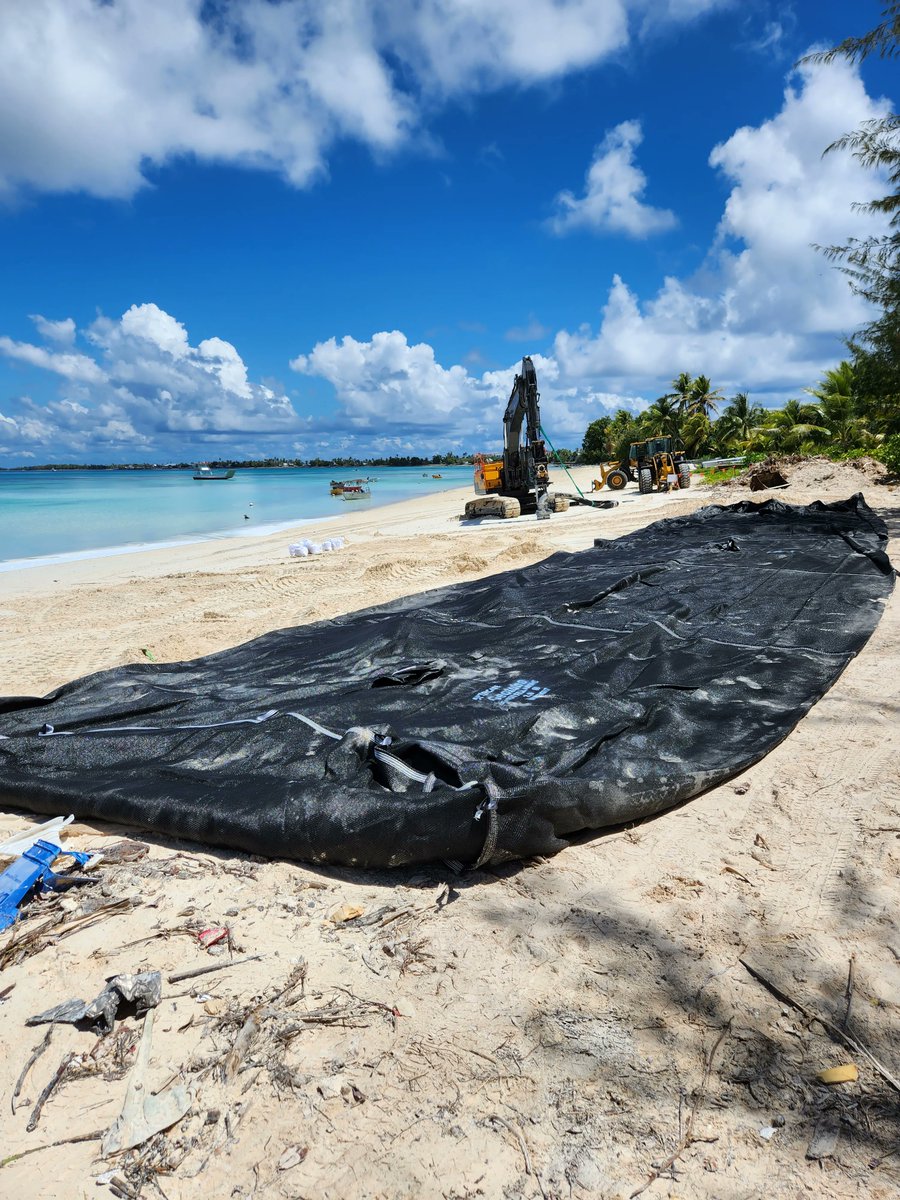The Tuvalu Coastal Adaptation Project 🏝️ tweet media