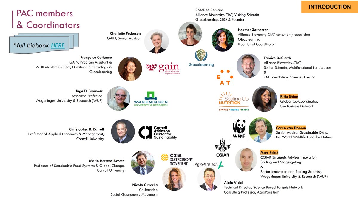 Very honoured to represent <a href="/CGIAR/">CGIAR</a> and <a href="/WUR/">Wageningen U&R</a>  University &amp; Research in the Advisory Committee of the IFSS portal (lnkd.in/eCgjGCiH). The #IFSS portal aims at sourcing and supporting innovative #nutrition and #agri-food system solutions towards uptake for major impact.