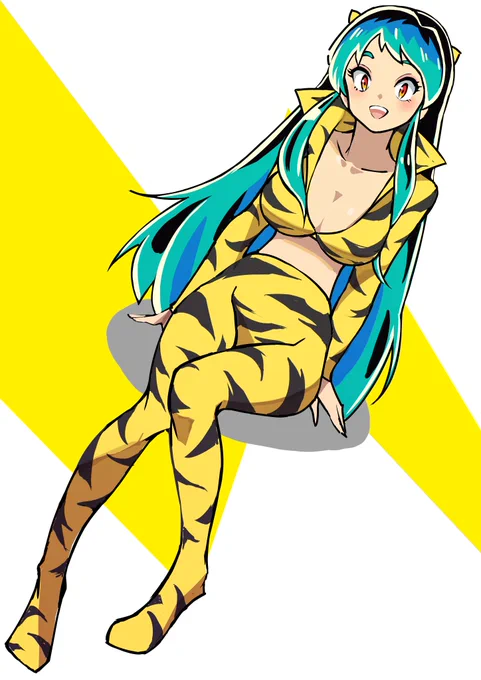 ラムちゃんの冬服本当に可愛い冬服の概念ぶっ壊れてて好き 