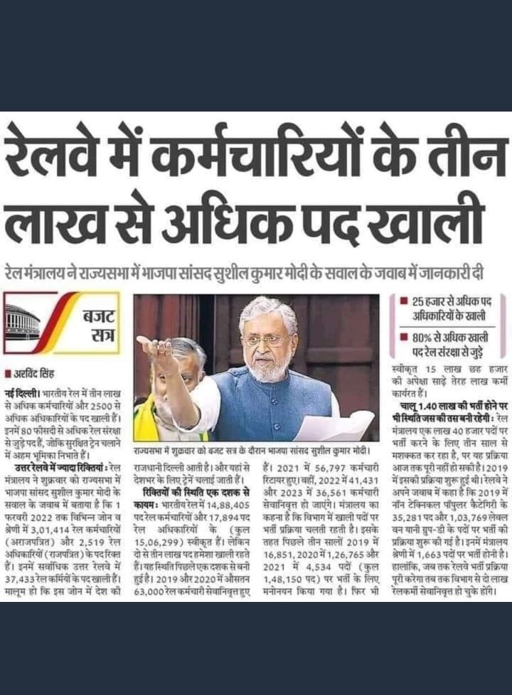 pooja_510's tweet photo. लगभग 4 साले से मेडिकल फिट स्टैंडबाय CEN 03/2018 JE ,CEN 01/2018 TECHNICIAN के  अभ्यर्थी के साथ बहुत ज्यादा अन्याय हो रहा है महोदय, बस अब कृपा कर सभी स्टैंडबाय अभ्यर्थियों को नियुक्ति पत्र देने का कृपा करे।  #JUSTICE_FOR_RAILWAYS_STANDBY_CANDIDATES https://t.co/dDQRHNO8EF