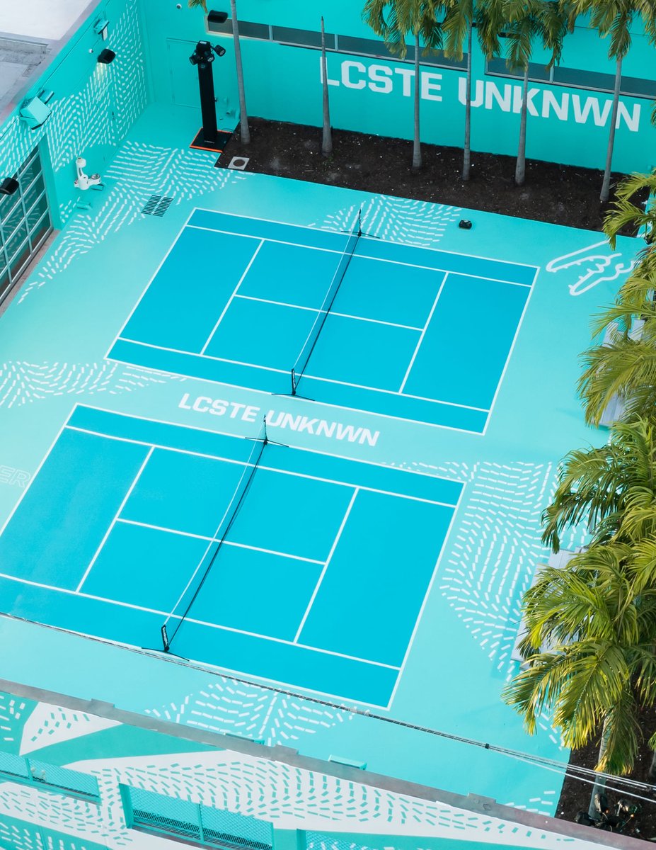 miketamzil's tweet photo. #Tennis anyone? Check out our creative and content for @LACOSTE x @unknwn durning @MiamiOpen. Check out the UNKNWN to see their latest activation during this year.
#MiamiArtWeek #wynwood #thinktamz https://t.co/iD6TCHxsmo