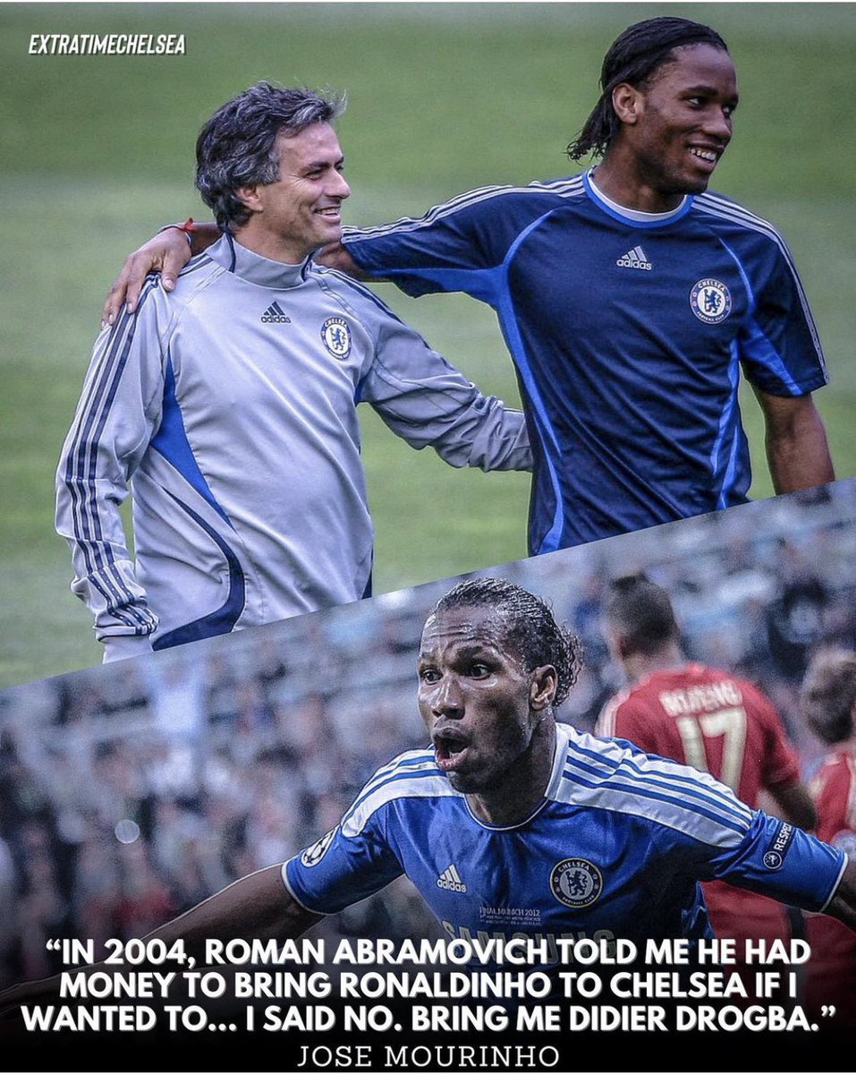 FrankKhalidUK's tweet photo. Jose Mourinho 🤝 Didier Drogba https://t.co/jPxo33YIhJ