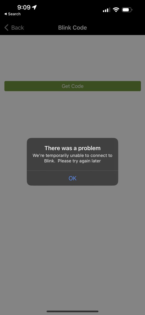 mrjoelybear's tweet photo. @BlinkCharging This is the main one - been getting it consistently when I tried for the last two days when getting a code https://t.co/hgp6b51AKX