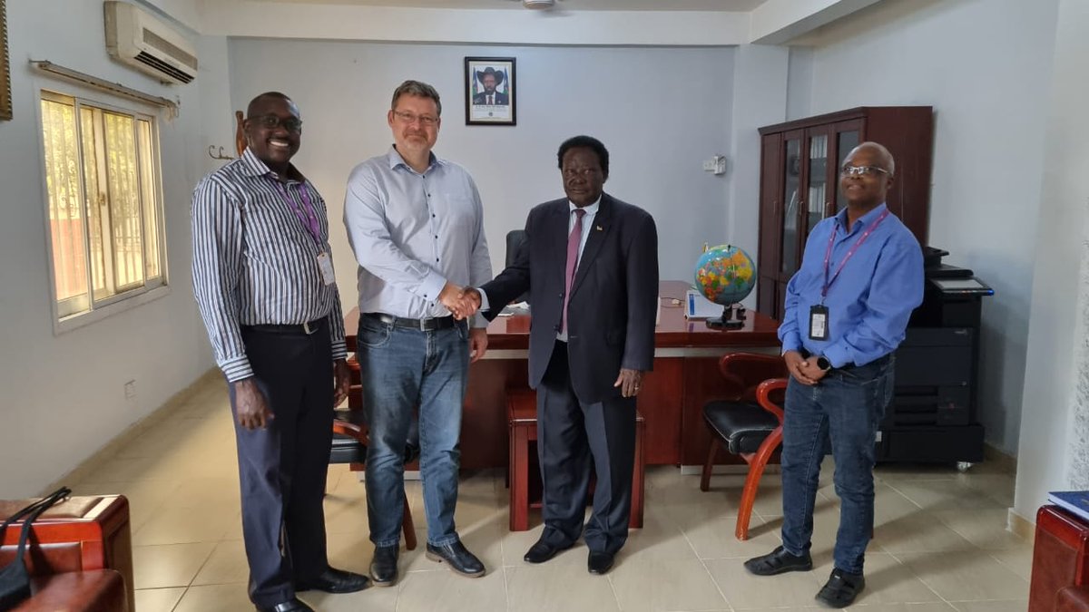 Impressed with the unchanged and timely support to <a href="/lminternationa1/">LM International</a> and the collaboration with the Releif and Rehabilitation Commission led by the Chairman Hon. Dr. Manase Lomole Waya.
 @Swedeninssd <a href="/SouthSudanGov/">South Sudan Government</a>