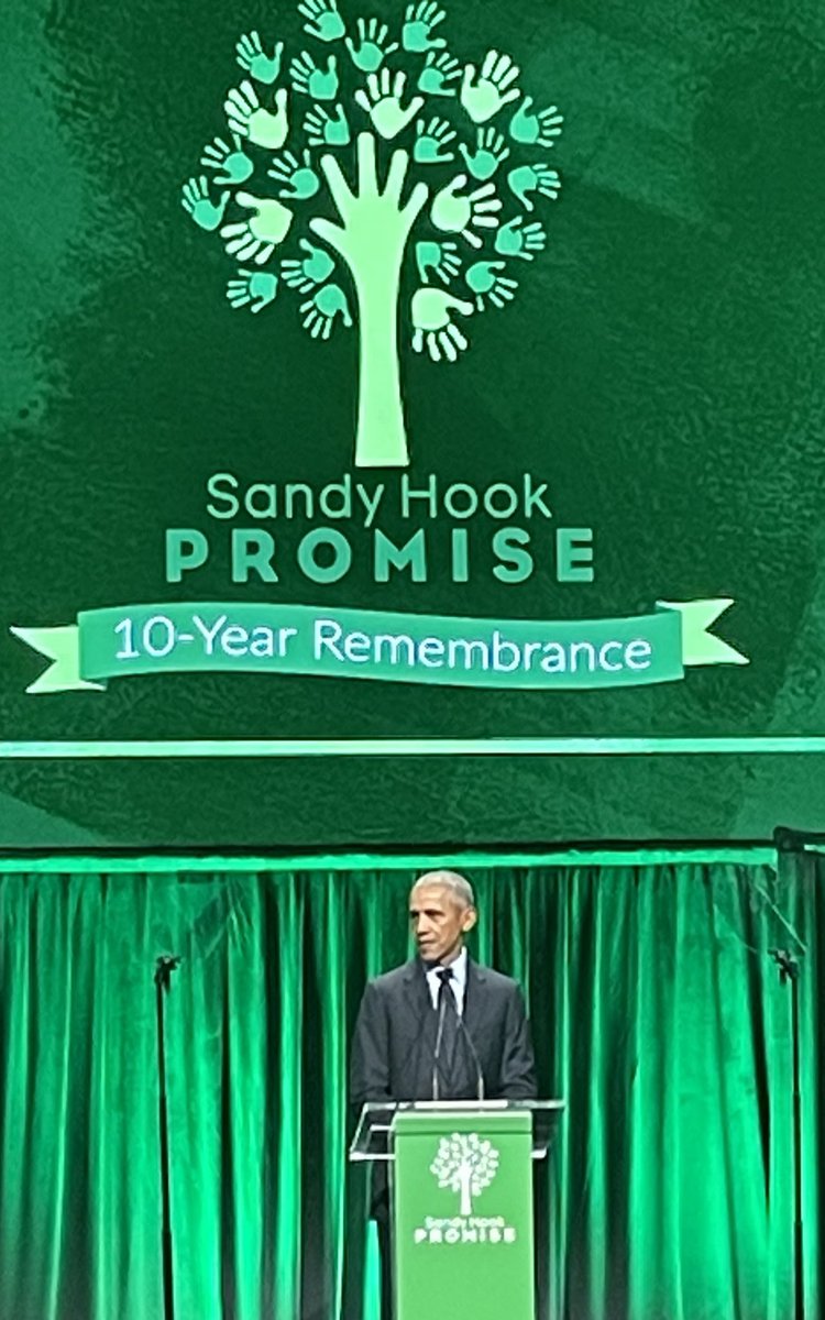Amazing night 
10 Year Remembrance <a href="/sandyhook/">Sandy Hook Promise</a> 
<a href="/BarackObama/">Barack Obama</a> in an incredible opening states that he still considers #SandyHook ‘single darkest day of my presidency’