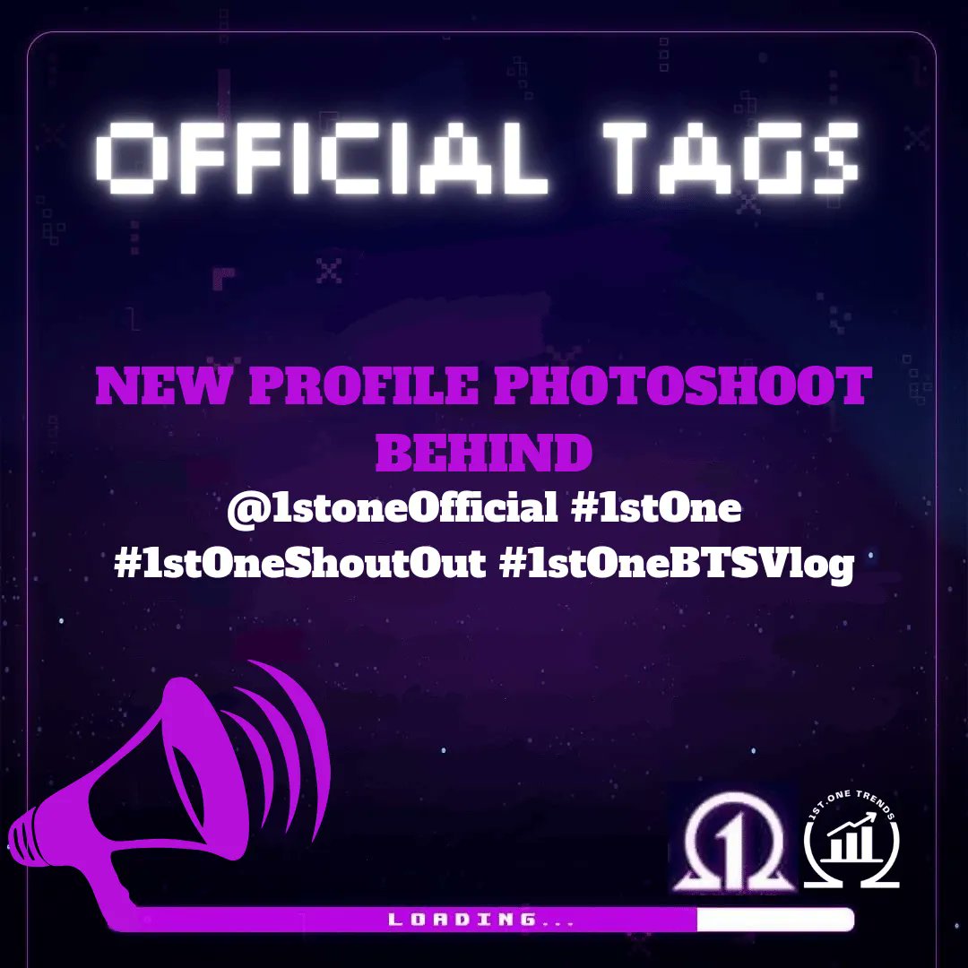 Good day For. One~

There will be a BTS Photo Shoot Vlog of 1st. One's profile on First One Entertainment's YT channel, 6 pm!

🔗 youtu.be/-4rn5Ptp-PM

Stay tuned!

NEW PROFILE PHOTOSHOOT BEHIND
<a href="/1stoneOfficial/">1ST ONE</a> #1stOne
#1stOneShoutOut #1stOneBTSVlog