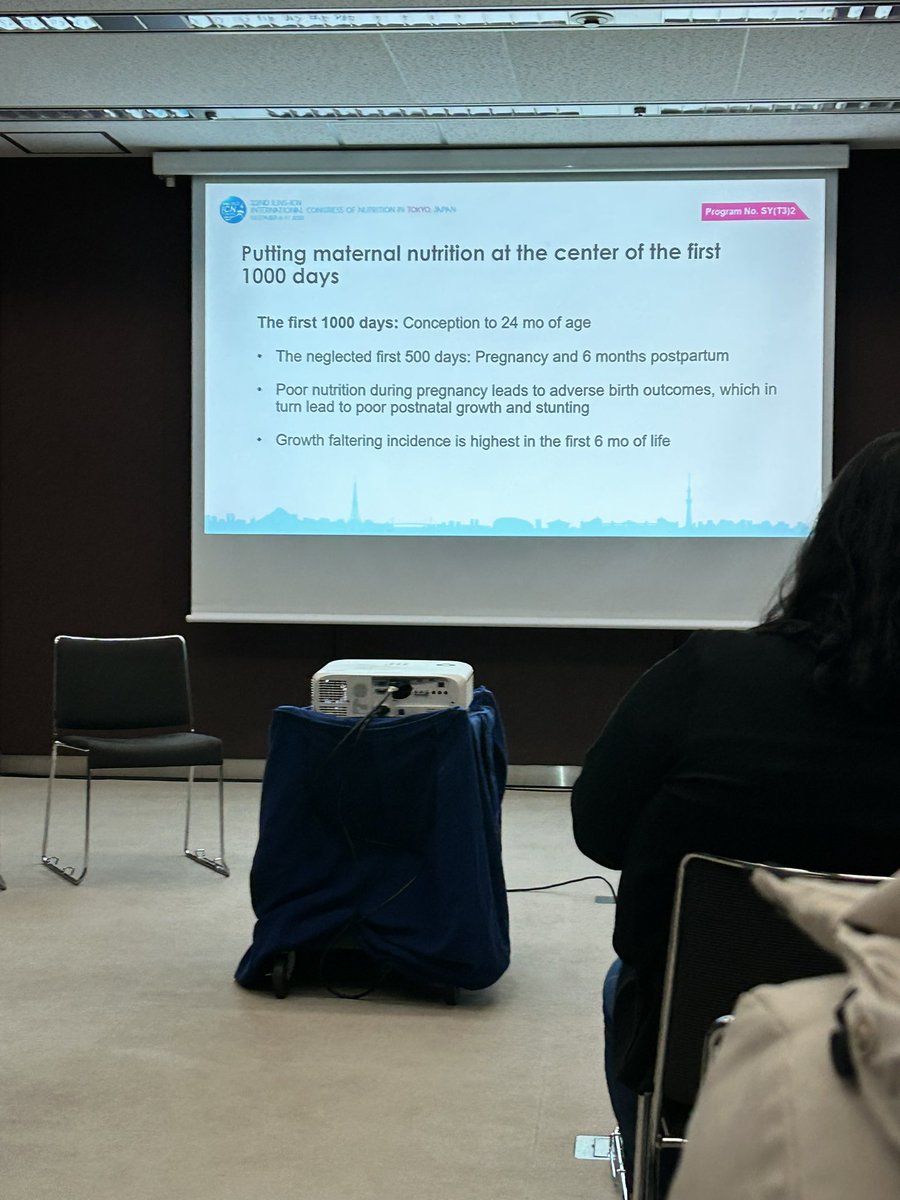 A lot of great work has highlighted the importance of good nutrition in the first 1,000 days, but <a href="/ParulChristian/">Parul Christian</a> stresses the importance of the first 500 days (from pregnancy to 6 months postpartum) for maternal nutrition #ICN2022 <a href="/icn2021/">ICN2022</a>