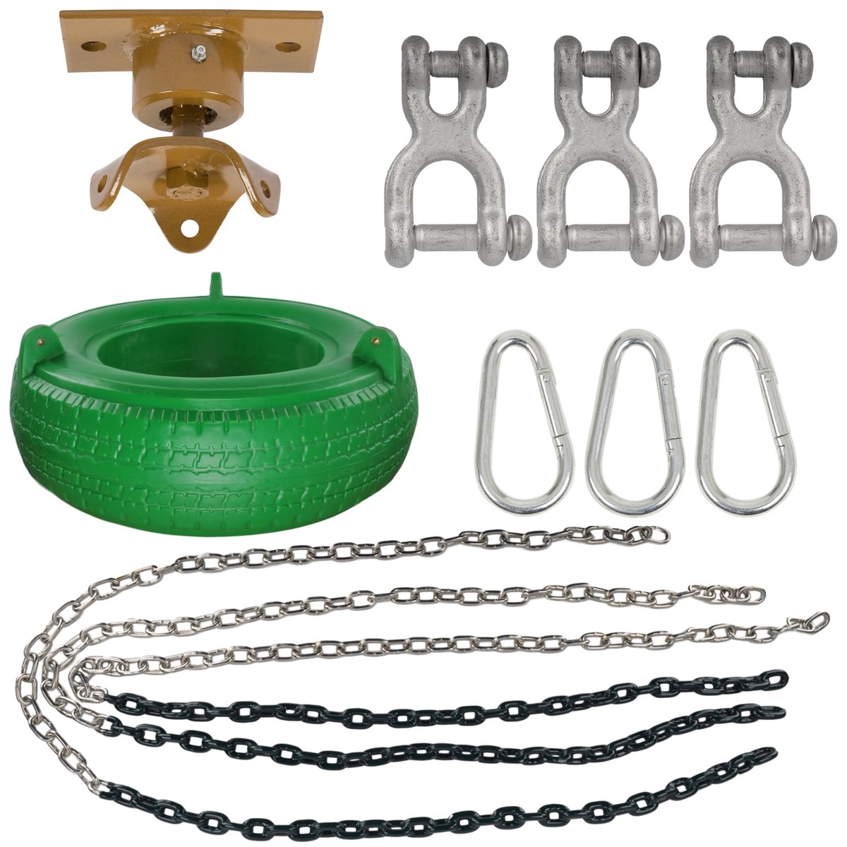 SwingsetCo's tweet image. Get this swing tire swivel set at $193.58 only. It has several items included to set a perfect swivel tire swing in your place.
,
Buy Now : bit.ly/3FwUX5f
.
.
#swingset #SwingSetAccessories #tire #SwingKit #heavyduty #Swivel #ssslogo