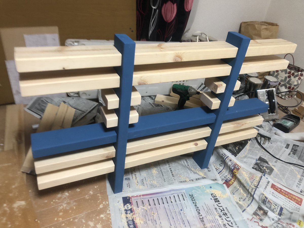 jiji78jp's tweet photo. DIY Part2
長男のベッド！
こだわりの2×4作り。 https://t.co/Zqg6ODEZ1c