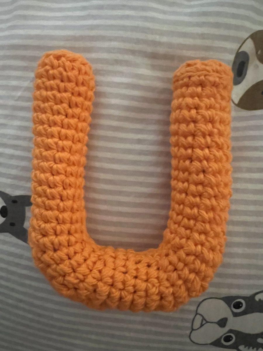 DanceAndDogs's tweet photo. I made an orange U. Stay tuned… 

#medschoolcrochet #celestialcreations #medschoollife #medart #anatomycrochet https://t.co/aSJRrnrxaB