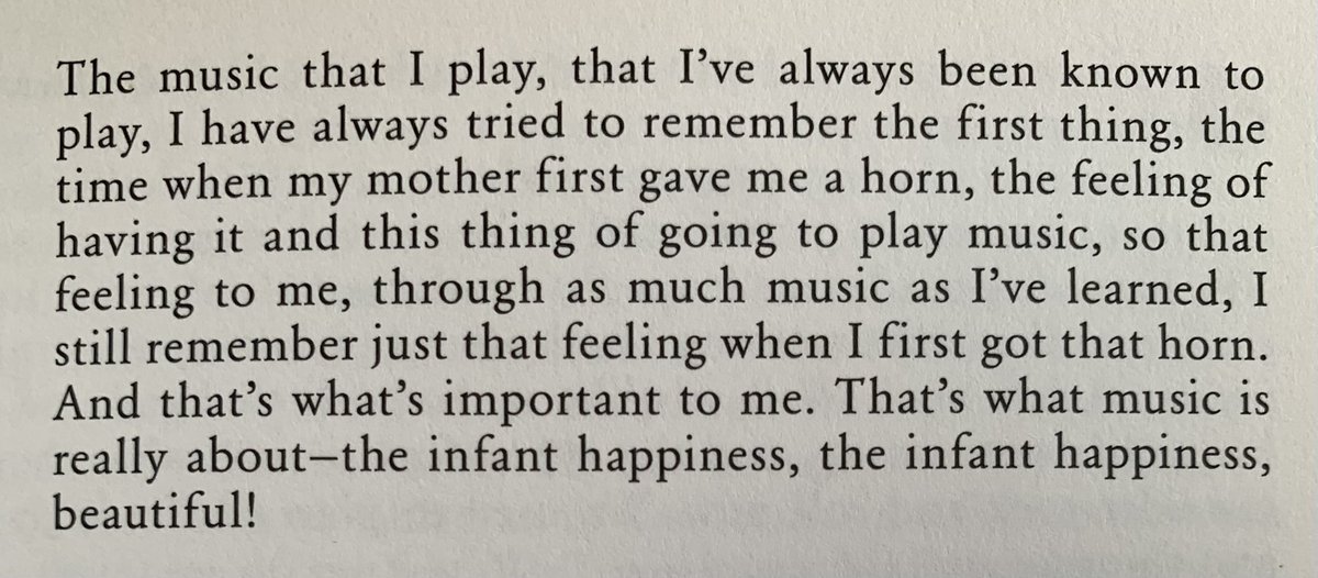 Don Cherry's approach to music was so rooted in the human experience. I love this recollection of his.