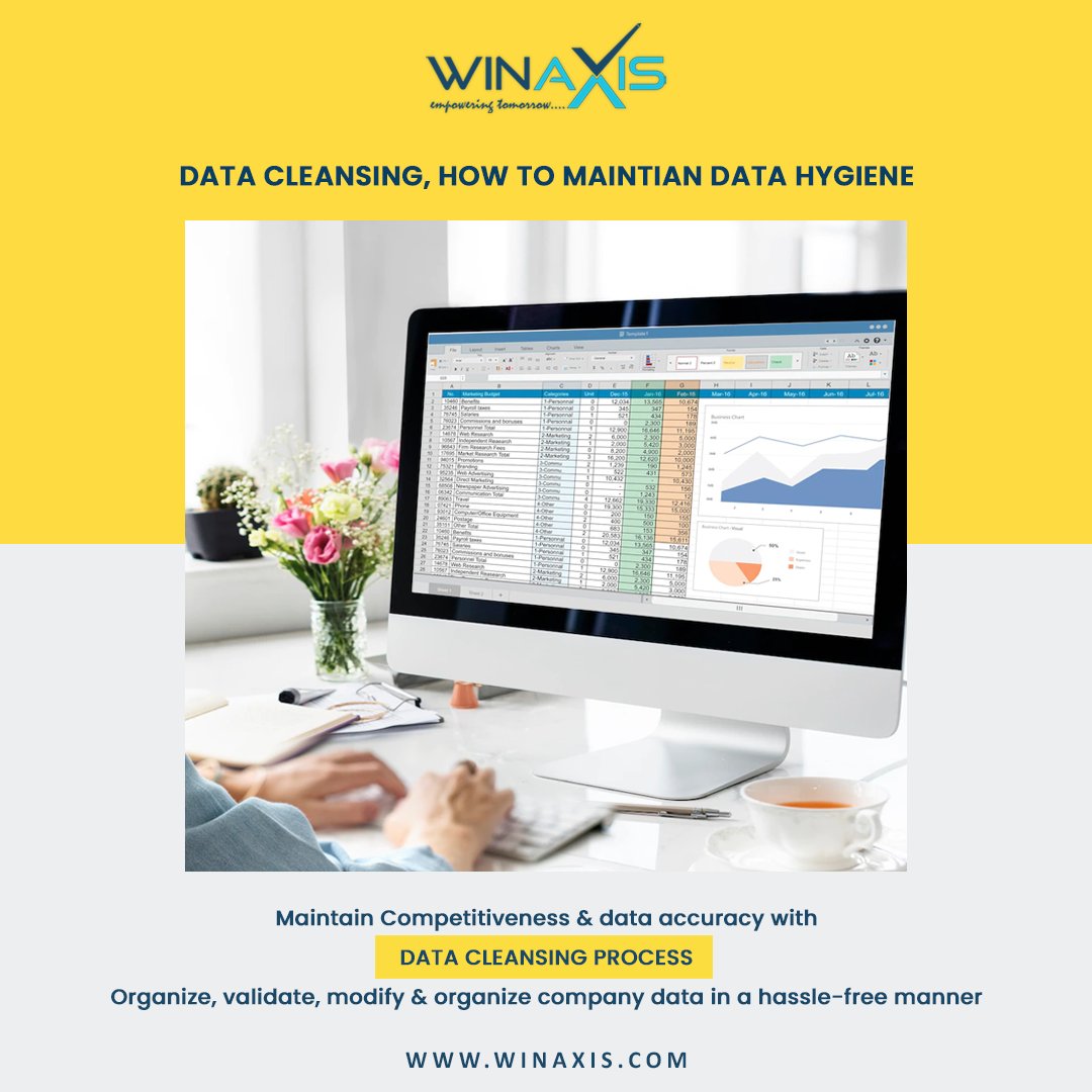 winaxisinfo's tweet photo. Our diversified solution comes with database cleansing. Outsource data cleansing services to Winaxis and keep unfolding new opportunities.

#datacleansingservices #database #accuracy #validate #timemanagement #winaxisllc #winaxis https://t.co/BKonbAht4X