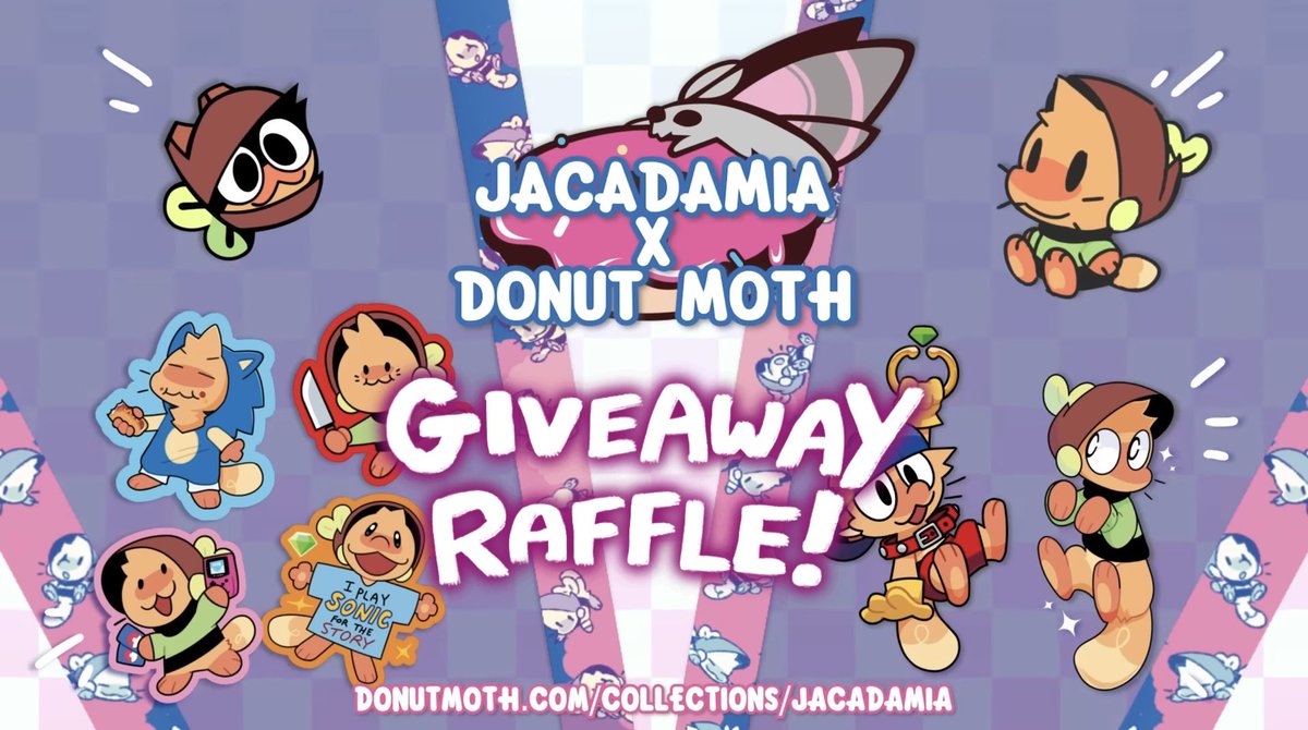 🌰 Yo it’s time for the MACAMERCH Giveaway!!! 🌰

Get the chance to win one of four prize-packs by:

-following both me and <a href="/donutmoth/">DONUT MOTH</a> 
-retweeting this post! (quote retweets don’t count!)

FOUR WINNERS will be chosen randomly by me!
Ends 8pm EST on Dec. 8th