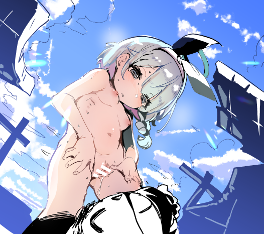 むしゃくしゃして前描いたアロナちゃん加筆した 