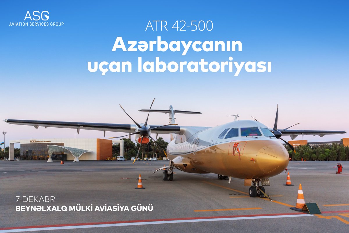 ✈️ Beynəlxalq Mülki Aviasiya Gününüzü təbrik edirik!

✈️ Happy International Civil Aviation Day!

🌐 asg.az

#asgbusinessaviation #asggroup #asgba #Azerbaijan #businessaviation #intenationalcivilaviationday #civilaviationday  #luxury #aviation2022 #gulfstream
