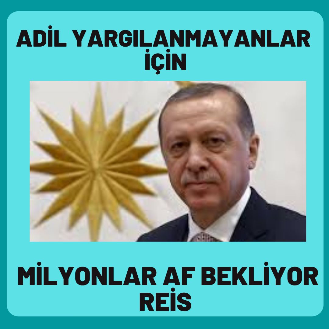 AF İSTİYORUZ 🙏🥀🕊️
<a href="/RTErdogan/">Recep Tayyip Erdoğan</a>